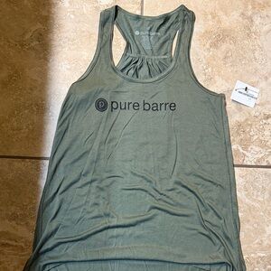 Pure Barre Olive Workout Tank